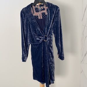 Maeve by Anthropologie Velvet Wrap Dress 4P